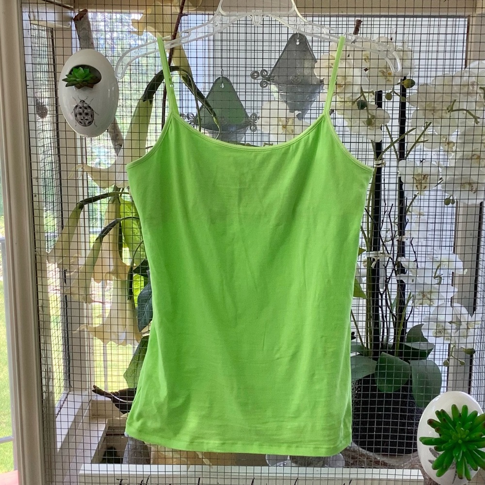 Aeropostale Bright Green Camisole M